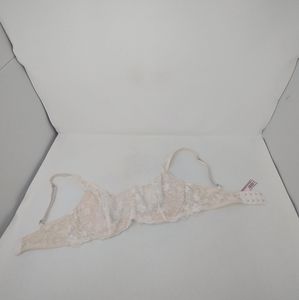 Victoria's Secret VS Lace Sheer Balcony Push Up Bra Women’s Size 34D
